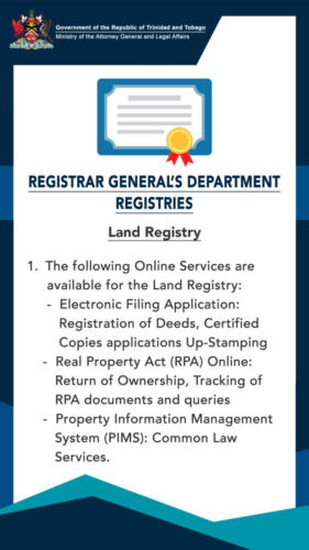 Revised Procedures Land 1